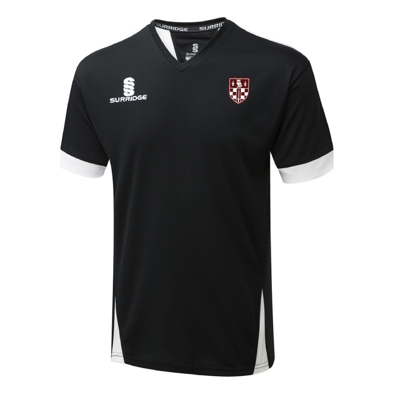 Women's Fuse Training Shirt : Black / White